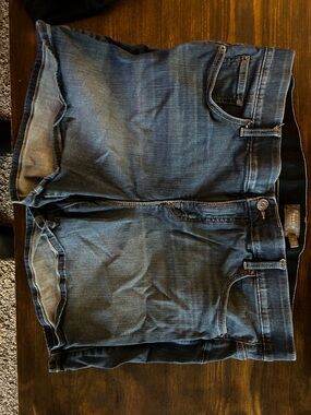 torrid Washed Blue Jeans Shorts